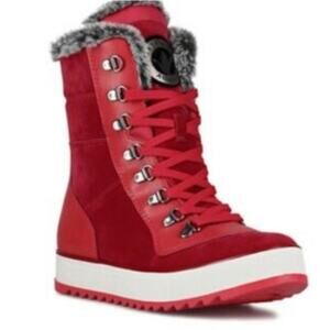 Santana Canada Red Mixx 2 Boot Women's 10M / 41 (7.25" Height) 1" Platform